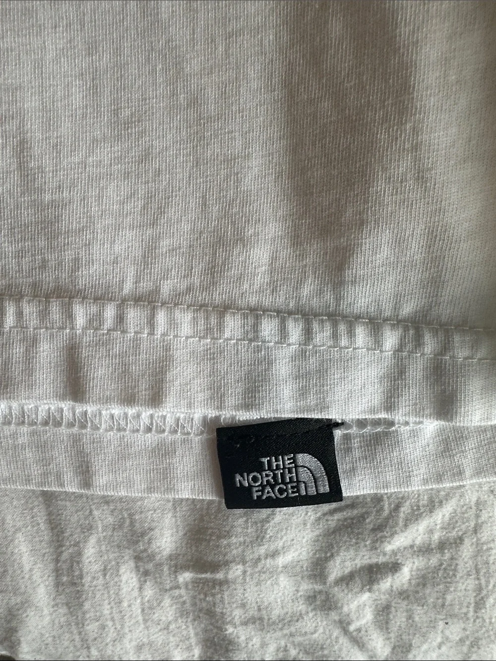 The North Face White Long Sleeve Back Graphic Tee